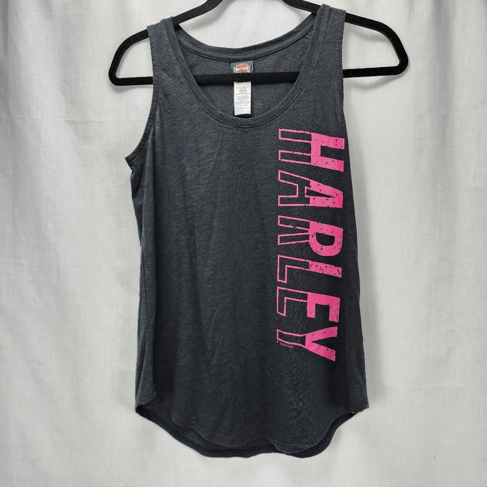 Harley-Davidson Rubber City Akron OH Tank Top Size S